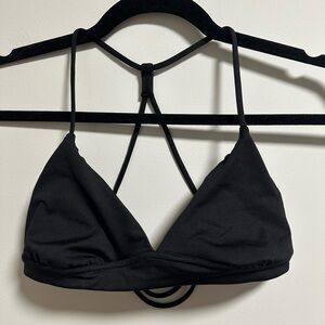 Victoria Secret Black Strappy Sports Bra
